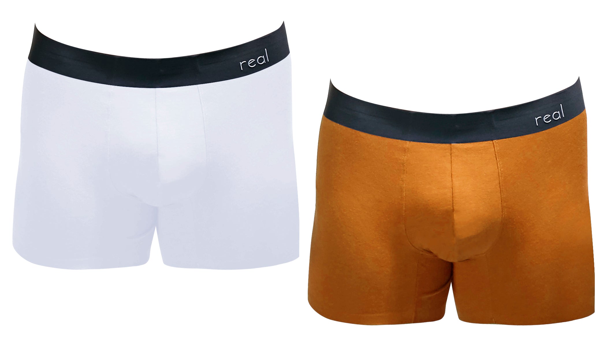 White Boxer Brief Underwear (2-pack)